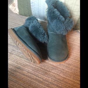 UGG Australia Green Bailey Button Boots